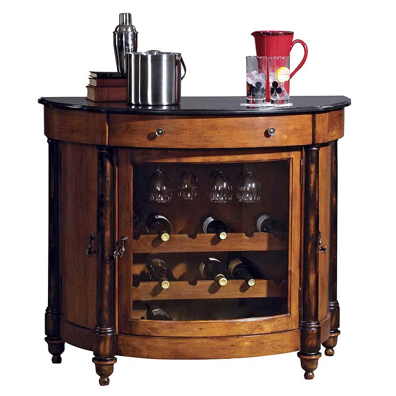 Howard miller sonoma wine deals and bar cabinet